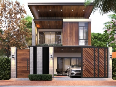 Tiến’House Villa – Dấu ấn biệt thự hiện đại đầy tinh tế giữa lòng Đồng Hới | Cool House