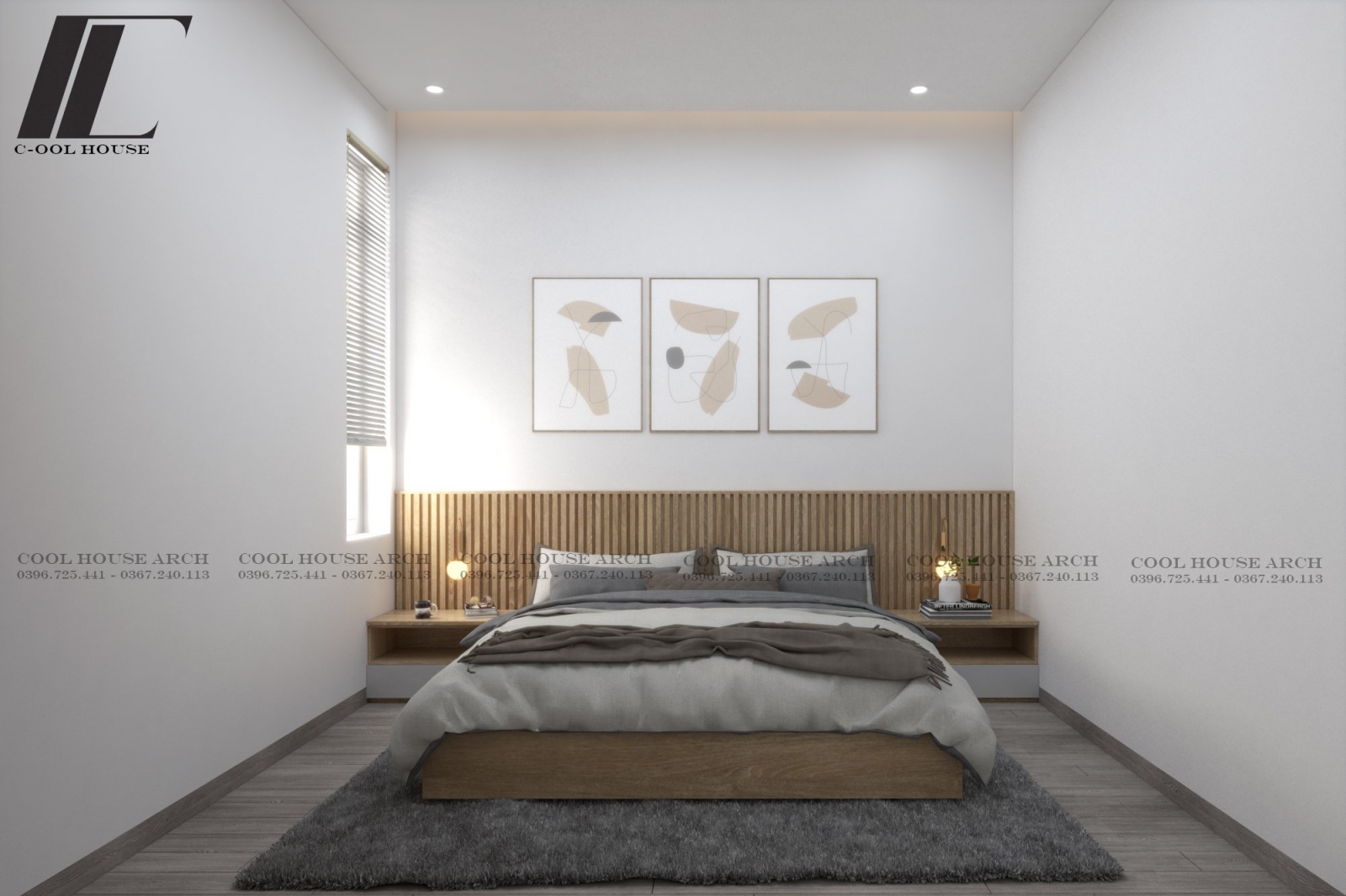 Ánh sáng tự nhiên tràn ngập không gian H’s House, tạo nên bầu không khí thư giãn và trong lành