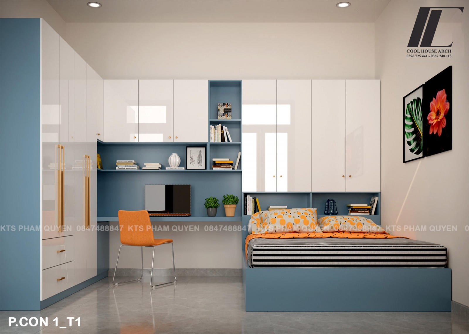 Phòng ngủ bé trai